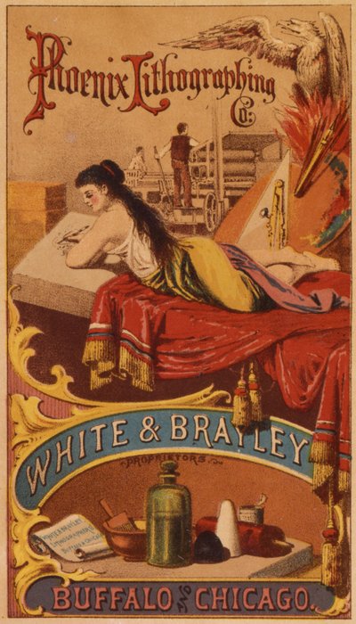 Phoenix Lithographing Co., White & Brailey Proprietors, Buffalo and Chicago by American School
